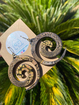 Earrings - Tribal Swirl 🌀