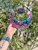 Moon Ring Art-8 inches