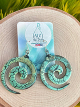Earrings - Tribal Swirl 🌀