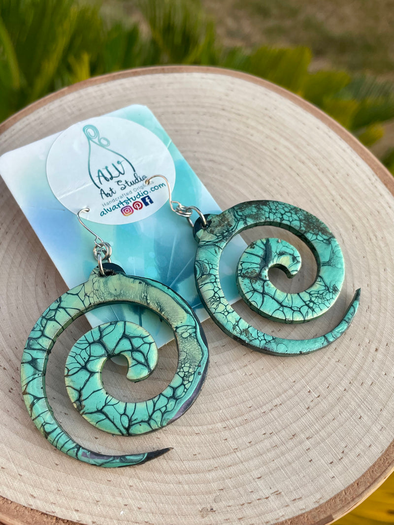 Earrings - Tribal Swirl 🌀