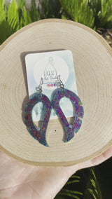 Resin Earrings- Wings