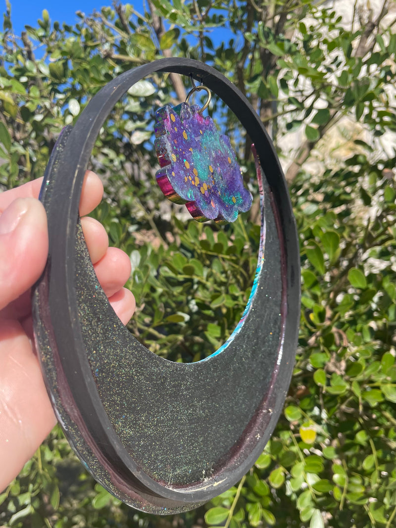 Moon Ring Art-8 inches