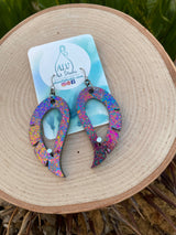 Resin Earrings- Wings